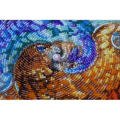 Main Bead Embroidery Kit Two elements (Fantasy), AB-613 by Abris Art - buy online! ✿ Fast delivery ✿ Factory price ✿ Wholesale and retail ✿ Purchase Great kits for embroidery with beads