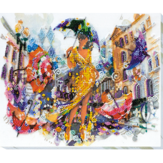 Main Bead Embroidery Kit Circle (Romanticism)