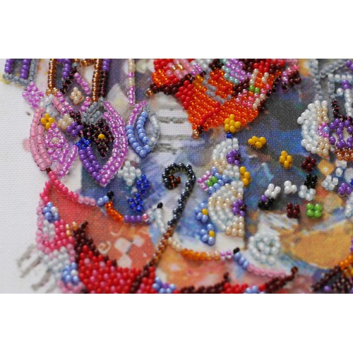 Main Bead Embroidery Kit Circle (Romanticism), AB-620 by Abris Art - buy online! ✿ Fast delivery ✿ Factory price ✿ Wholesale and retail ✿ Purchase Great kits for embroidery with beads