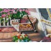 Main Bead Embroidery Kit Terrace (Deco Scenes), AB-630 by Abris Art - buy online! ✿ Fast delivery ✿ Factory price ✿ Wholesale and retail ✿ Purchase Great kits for embroidery with beads