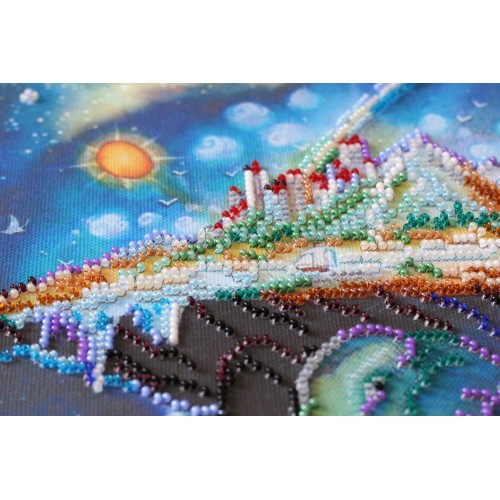 Main Bead Embroidery Kit Universe (Fantasy), AB-633 by Abris Art - buy online! ✿ Fast delivery ✿ Factory price ✿ Wholesale and retail ✿ Purchase Great kits for embroidery with beads