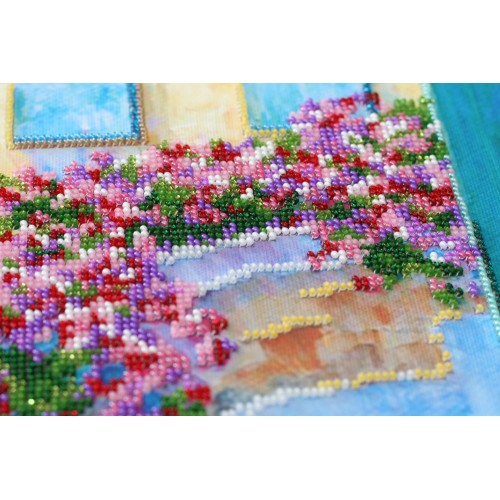 Main Bead Embroidery Kit Gondoliers song (Landscapes), AB-634 by Abris Art - buy online! ✿ Fast delivery ✿ Factory price ✿ Wholesale and retail ✿ Purchase Great kits for embroidery with beads