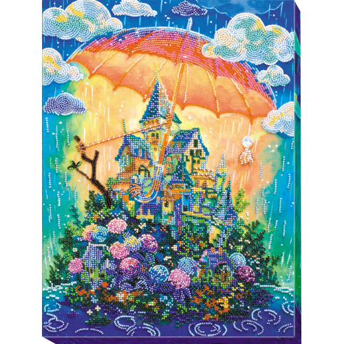 Main Bead Embroidery Kit Cozy little world (Fantasy), AB-636 by Abris Art - buy online! ✿ Fast delivery ✿ Factory price ✿ Wholesale and retail ✿ Purchase Great kits for embroidery with beads Main Bead Embroidery Kit Cozy little world (Fantasy), AB-636 by Abris Art - buy online! ✿ Fast delivery ✿ Factory price ✿ Wholesale and retail ✿ Purchase Great kits for embroidery with beads