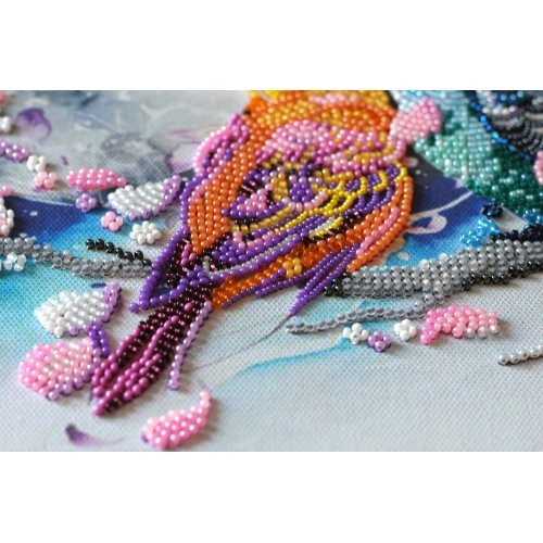 Набір для вишивання бісером на натуральному художньому холсті Нерозлучні, AB-639 від Абрис Арт - купити з доставкою ✿ Найкраща ціна від виробника ✿ Оптом та в роздріб ✿ Придбати Великі набори для вишивки бісером