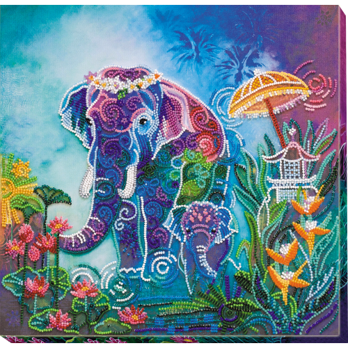 Набір для вишивання бісером на натуральному художньому холсті Поруч з мамою, AB-640 від Абрис Арт - купити з доставкою ✿ Найкраща ціна від виробника ✿ Оптом та в роздріб ✿ Придбати Великі набори для вишивки бісером