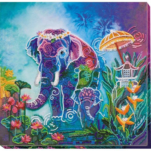 Набір для вишивання бісером на натуральному художньому холсті Поруч з мамою, AB-640 від Абрис Арт - купити з доставкою ✿ Найкраща ціна від виробника ✿ Оптом та в роздріб ✿ Придбати Великі набори для вишивки бісером