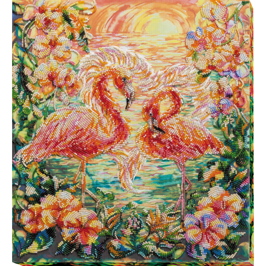 Main Bead Embroidery Kit Awe of the senses (Romanticism), AB-645 by Abris Art - buy online! ✿ Fast delivery ✿ Factory price ✿ Wholesale and retail ✿ Purchase Great kits for embroidery with beads