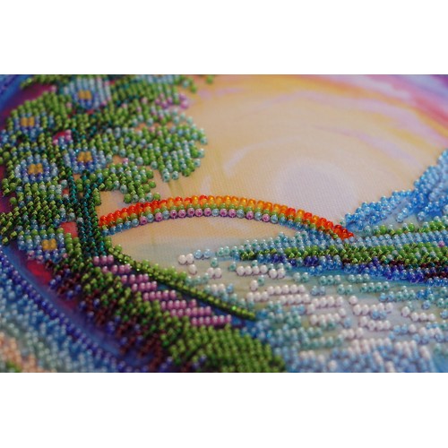 Main Bead Embroidery Kit Crystal spray fly (Fantasy), AB-658 by Abris Art - buy online! ✿ Fast delivery ✿ Factory price ✿ Wholesale and retail ✿ Purchase Great kits for embroidery with beads