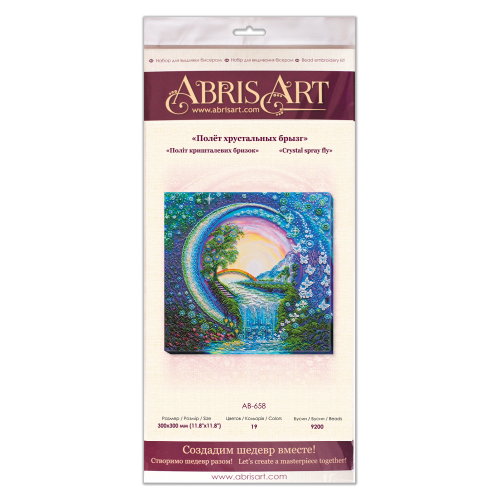 Main Bead Embroidery Kit Crystal spray fly (Fantasy), AB-658 by Abris Art - buy online! ✿ Fast delivery ✿ Factory price ✿ Wholesale and retail ✿ Purchase Great kits for embroidery with beads Main Bead Embroidery Kit Crystal spray fly (Fantasy), AB-658 by Abris Art - buy online! ✿ Fast delivery ✿ Factory price ✿ Wholesale and retail ✿ Purchase Great kits for embroidery with beads