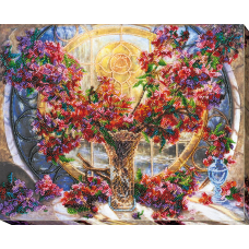 Main Bead Embroidery Kit Gentle glow (Flowers)