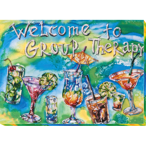 Main Bead Embroidery Kit Cocktail-party (Household stories), AB-661 by Abris Art - buy online! ✿ Fast delivery ✿ Factory price ✿ Wholesale and retail ✿ Purchase Great kits for embroidery with beads