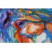 Main Bead Embroidery Kit Whirl away... (Animals), AB-664 by Abris Art - buy online! ✿ Fast delivery ✿ Factory price ✿ Wholesale and retail ✿ Purchase Great kits for embroidery with beads