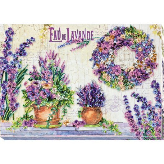 Main Bead Embroidery Kit Lavender chantilly (Flowers), AB-665 by Abris Art - buy online! ✿ Fast delivery ✿ Factory price ✿ Wholesale and retail ✿ Purchase Great kits for embroidery with beads Main Bead Embroidery Kit Lavender chantilly (Flowers), AB-665 by Abris Art - buy online! ✿ Fast delivery ✿ Factory price ✿ Wholesale and retail ✿ Purchase Great kits for embroidery with beads