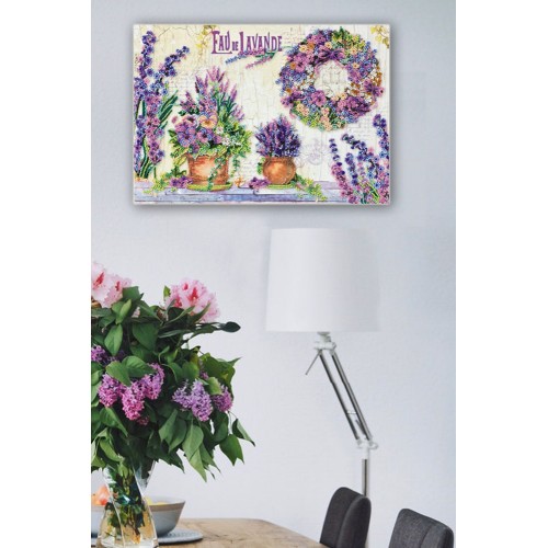 Main Bead Embroidery Kit Lavender chantilly (Flowers), AB-665 by Abris Art - buy online! ✿ Fast delivery ✿ Factory price ✿ Wholesale and retail ✿ Purchase Great kits for embroidery with beads Main Bead Embroidery Kit Lavender chantilly (Flowers), AB-665 by Abris Art - buy online! ✿ Fast delivery ✿ Factory price ✿ Wholesale and retail ✿ Purchase Great kits for embroidery with beads