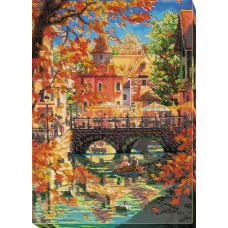 Main Bead Embroidery Kit Beauty of autumn (Landscapes)