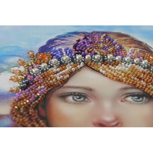 Main Bead Embroidery Kit Mermaid (Fantasy), AB-667 by Abris Art - buy online! ✿ Fast delivery ✿ Factory price ✿ Wholesale and retail ✿ Purchase Great kits for embroidery with beads