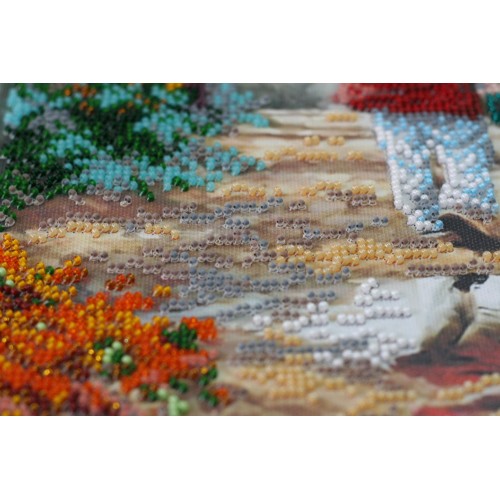 Main Bead Embroidery Kit Minor mood (Romanticism), AB-668 by Abris Art - buy online! ✿ Fast delivery ✿ Factory price ✿ Wholesale and retail ✿ Purchase Great kits for embroidery with beads