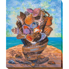 Main Bead Embroidery Kit The sea with you (Deco Scenes)