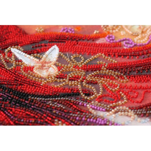 Main Bead Embroidery Kit Dancing light (Romanticism), AB-672 by Abris Art - buy online! ✿ Fast delivery ✿ Factory price ✿ Wholesale and retail ✿ Purchase Great kits for embroidery with beads