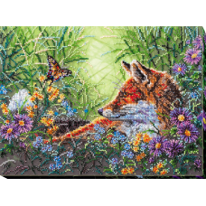 Main Bead Embroidery Kit In grass (Animals)