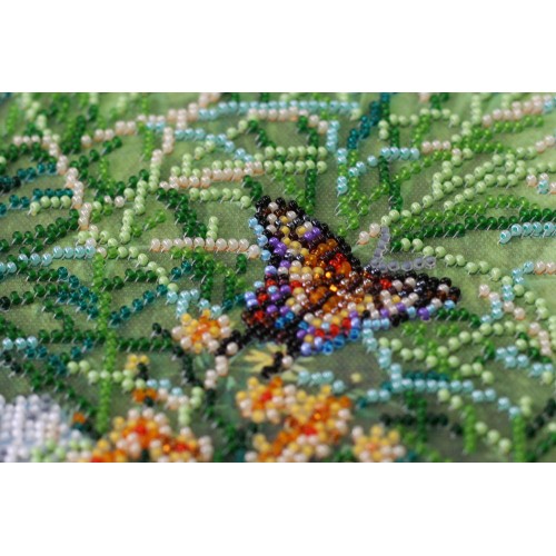 Main Bead Embroidery Kit In grass (Animals), AB-673 by Abris Art - buy online! ✿ Fast delivery ✿ Factory price ✿ Wholesale and retail ✿ Purchase Great kits for embroidery with beads