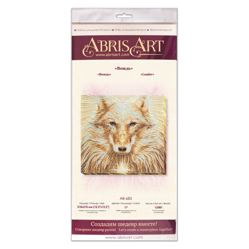 Main Bead Embroidery Kit Leader (Deco Scenes), AB-683 by Abris Art - buy online! ✿ Fast delivery ✿ Factory price ✿ Wholesale and retail ✿ Purchase Great kits for embroidery with beads