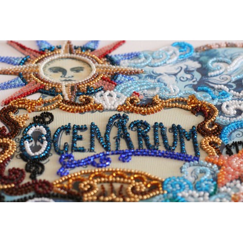 Main Bead Embroidery Kit Secrets of the ocean (Fantasy), AB-684 by Abris Art - buy online! ✿ Fast delivery ✿ Factory price ✿ Wholesale and retail ✿ Purchase Great kits for embroidery with beads