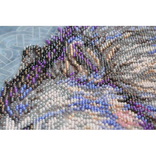 Main Bead Embroidery Kit The tenderness (Romanticism), AB-685 by Abris Art - buy online! ✿ Fast delivery ✿ Factory price ✿ Wholesale and retail ✿ Purchase Great kits for embroidery with beads