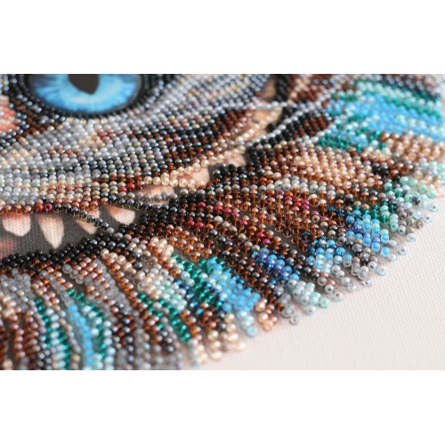 Main Bead Embroidery Kit Cheshire Cat (Fantasy), AB-687 by Abris Art - buy online! ✿ Fast delivery ✿ Factory price ✿ Wholesale and retail ✿ Purchase Great kits for embroidery with beads