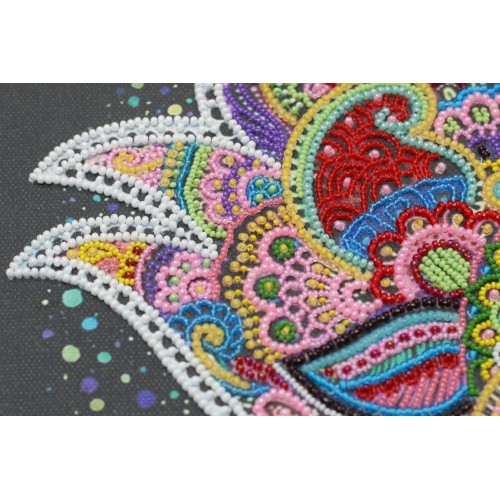 Main Bead Embroidery Kit Contemplating… (Deco Scenes), AB-714 by Abris Art - buy online! ✿ Fast delivery ✿ Factory price ✿ Wholesale and retail ✿ Purchase Great kits for embroidery with beads