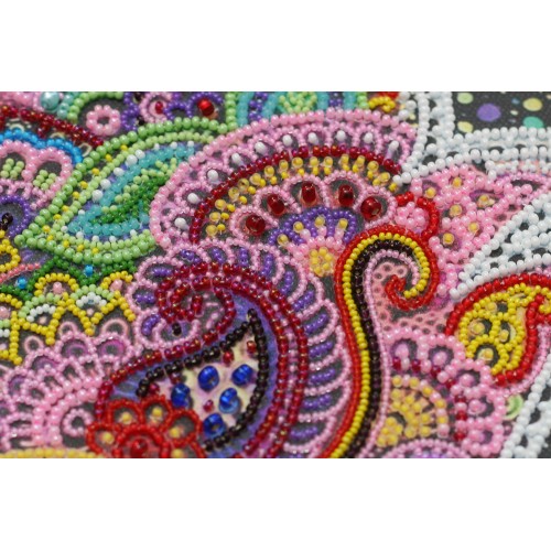 Main Bead Embroidery Kit Contemplating… (Deco Scenes), AB-714 by Abris Art - buy online! ✿ Fast delivery ✿ Factory price ✿ Wholesale and retail ✿ Purchase Great kits for embroidery with beads