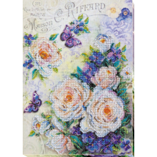 Main Bead Embroidery Kit Flowers for your beloved (Flowers)