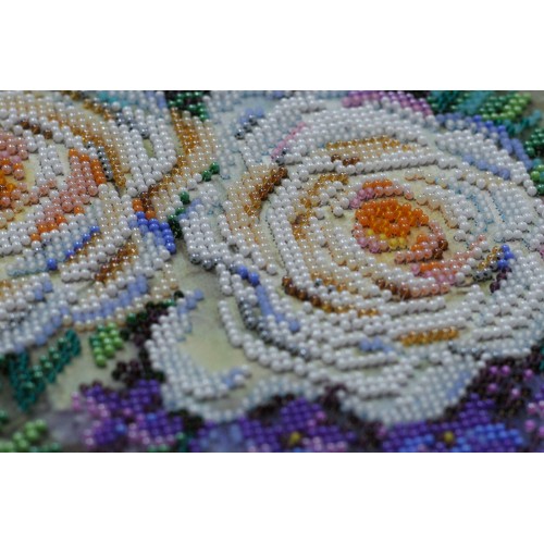 Main Bead Embroidery Kit Flowers for your beloved (Flowers), AB-716 by Abris Art - buy online! ✿ Fast delivery ✿ Factory price ✿ Wholesale and retail ✿ Purchase Great kits for embroidery with beads