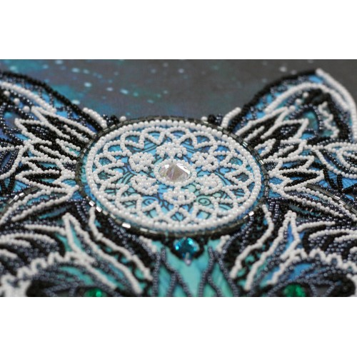 Main Bead Embroidery Kit Shaman (Deco Scenes), AB-720 by Abris Art - buy online! ✿ Fast delivery ✿ Factory price ✿ Wholesale and retail ✿ Purchase Great kits for embroidery with beads