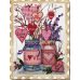 Main Bead Embroidery Kit About love (Household stories), AB-729 by Abris Art - buy online! ✿ Fast delivery ✿ Factory price ✿ Wholesale and retail ✿ Purchase Great kits for embroidery with beads