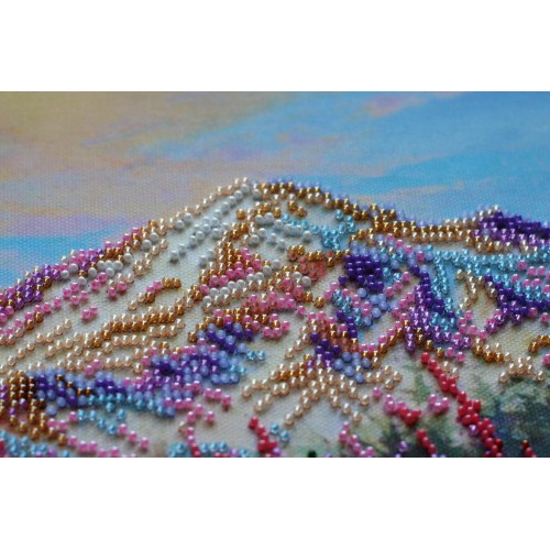 Main Bead Embroidery Kit During the blooming of Ivan Chai (Landscapes), AB-732 by Abris Art - buy online! ✿ Fast delivery ✿ Factory price ✿ Wholesale and retail ✿ Purchase Great kits for embroidery with beads