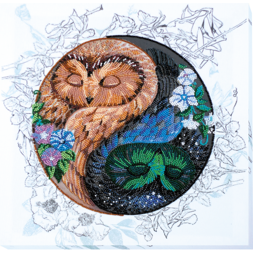 Main Bead Embroidery Kit Harmony (Deco Scenes), AB-745 by Abris Art - buy online! ✿ Fast delivery ✿ Factory price ✿ Wholesale and retail ✿ Purchase Great kits for embroidery with beads