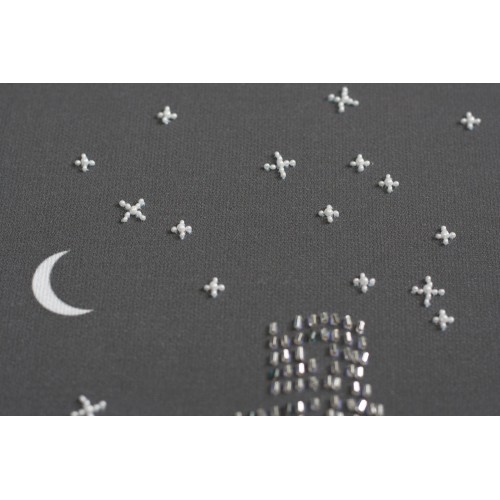 Main Bead Embroidery Kit The glitter of the night lights (Deco Scenes)