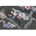 Main Bead Embroidery Kit Night sakura (Flowers), AB-762 by Abris Art - buy online! ✿ Fast delivery ✿ Factory price ✿ Wholesale and retail ✿ Purchase Great kits for embroidery with beads