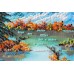 Creativity kits/Bead embroidery kits  with a wooden frame Bunfa`s fresh coolness (Landscapes), AB-768 by Abris Art - buy online! ✿ Fast delivery ✿ Factory price ✿ Wholesale and retail ✿ Purchase Great kits for embroidery with beads