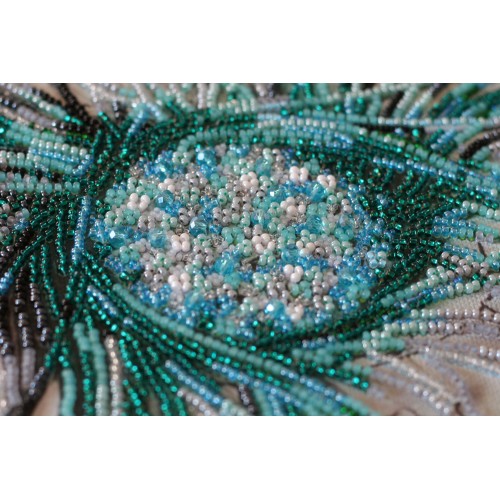 Main Bead Embroidery Kit Aquamarine (Deco Scenes), AB-776 by Abris Art - buy online! ✿ Fast delivery ✿ Factory price ✿ Wholesale and retail ✿ Purchase Great kits for embroidery with beads