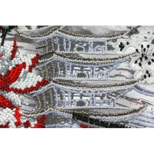 Main Bead Embroidery Kit Yugen (Landscapes), AB-792 by Abris Art - buy online! ✿ Fast delivery ✿ Factory price ✿ Wholesale and retail ✿ Purchase Great kits for embroidery with beads