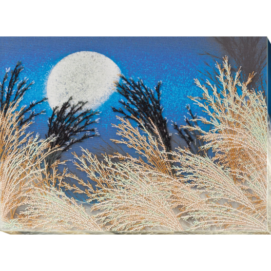 Main Bead Embroidery Kit Herbs whisper (Landscapes), AB-793 by Abris Art - buy online! ✿ Fast delivery ✿ Factory price ✿ Wholesale and retail ✿ Purchase Great kits for embroidery with beads