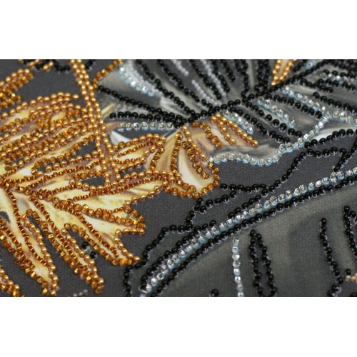 Main Bead Embroidery Kit Golden Tropics (Deco Scenes), AB-795 by Abris Art - buy online! ✿ Fast delivery ✿ Factory price ✿ Wholesale and retail ✿ Purchase Great kits for embroidery with beads