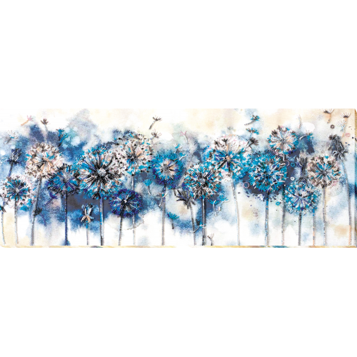 Main Bead Embroidery Kit Fluff (Flowers), AB-797 by Abris Art - buy online! ✿ Fast delivery ✿ Factory price ✿ Wholesale and retail ✿ Purchase Great kits for embroidery with beads