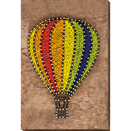 Creative Kit/String Art Balloon, ABC-006 by Abris Art - buy online! ✿ Fast delivery ✿ Factory price ✿ Wholesale and retail ✿ Purchase String art