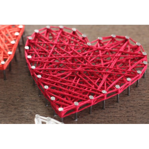 Creative Kit/String Art Love, ABC-007 by Abris Art - buy online! ✿ Fast delivery ✿ Factory price ✿ Wholesale and retail ✿ Purchase String art