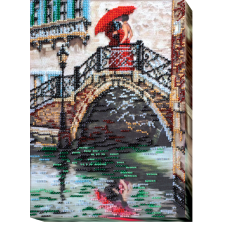 Micro Beads Embroidery Kit Reflection in the water (Romanticism)