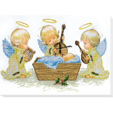 Micro Beads Embroidery Kit Lullaby of an angel (Kids)