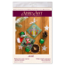 Decoration Warm hat, ABT-009 by Abris Art - buy online! ✿ Fast delivery ✿ Factory price ✿ Wholesale and retail ✿ Purchase Kits for embroidery with beads on canvas - Christmas and New Year toys and decorations